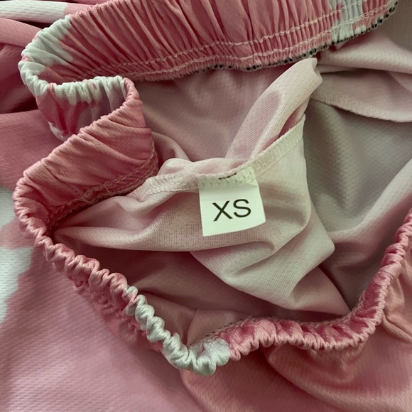 Pink Floral Wreath Shorts XS Denim Tears Inspired EUC authentic not guaranteed - Picture 4 of 4